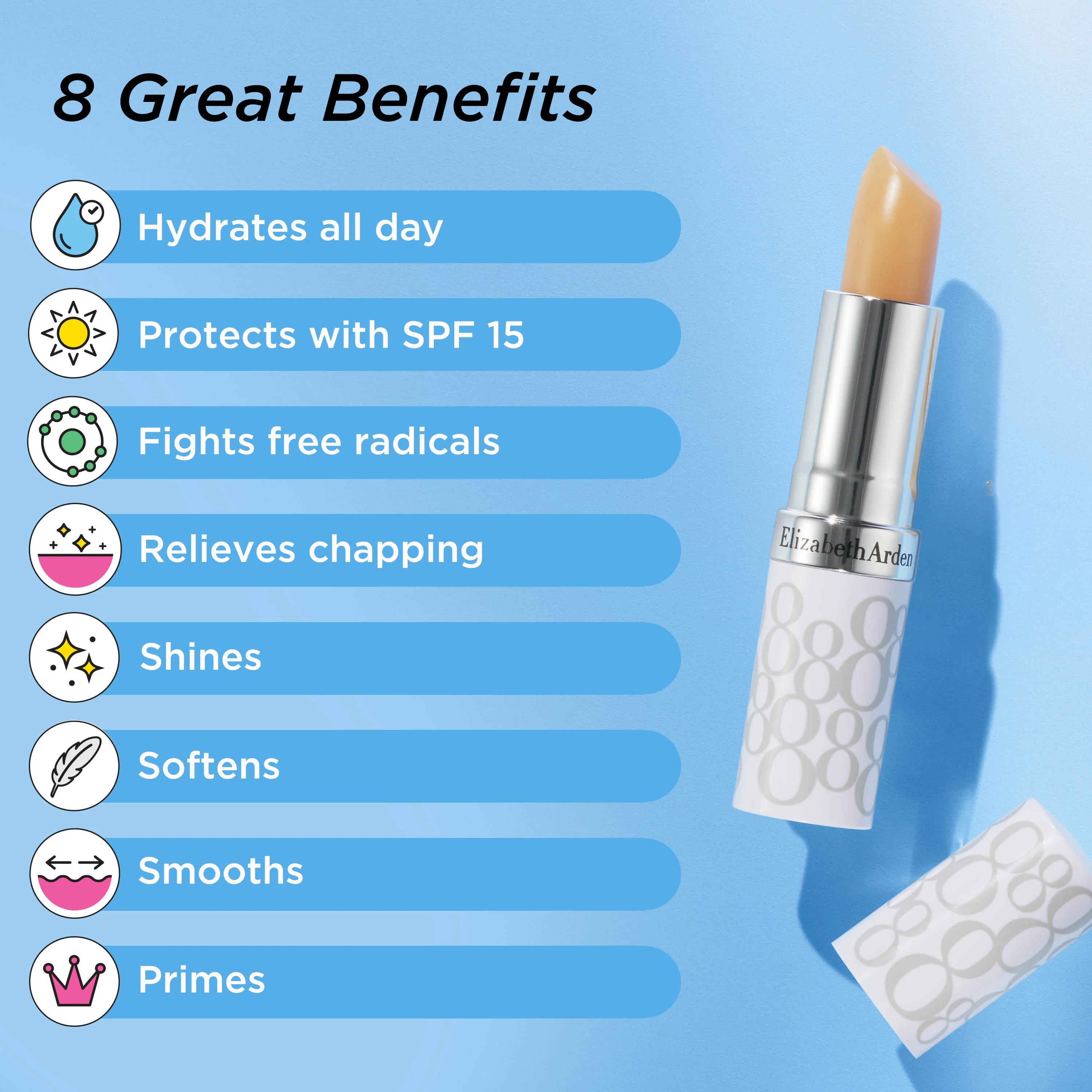 Eight Hour® Cream Lip Protectant Stick Sunscreen SPF 15 - Image 5