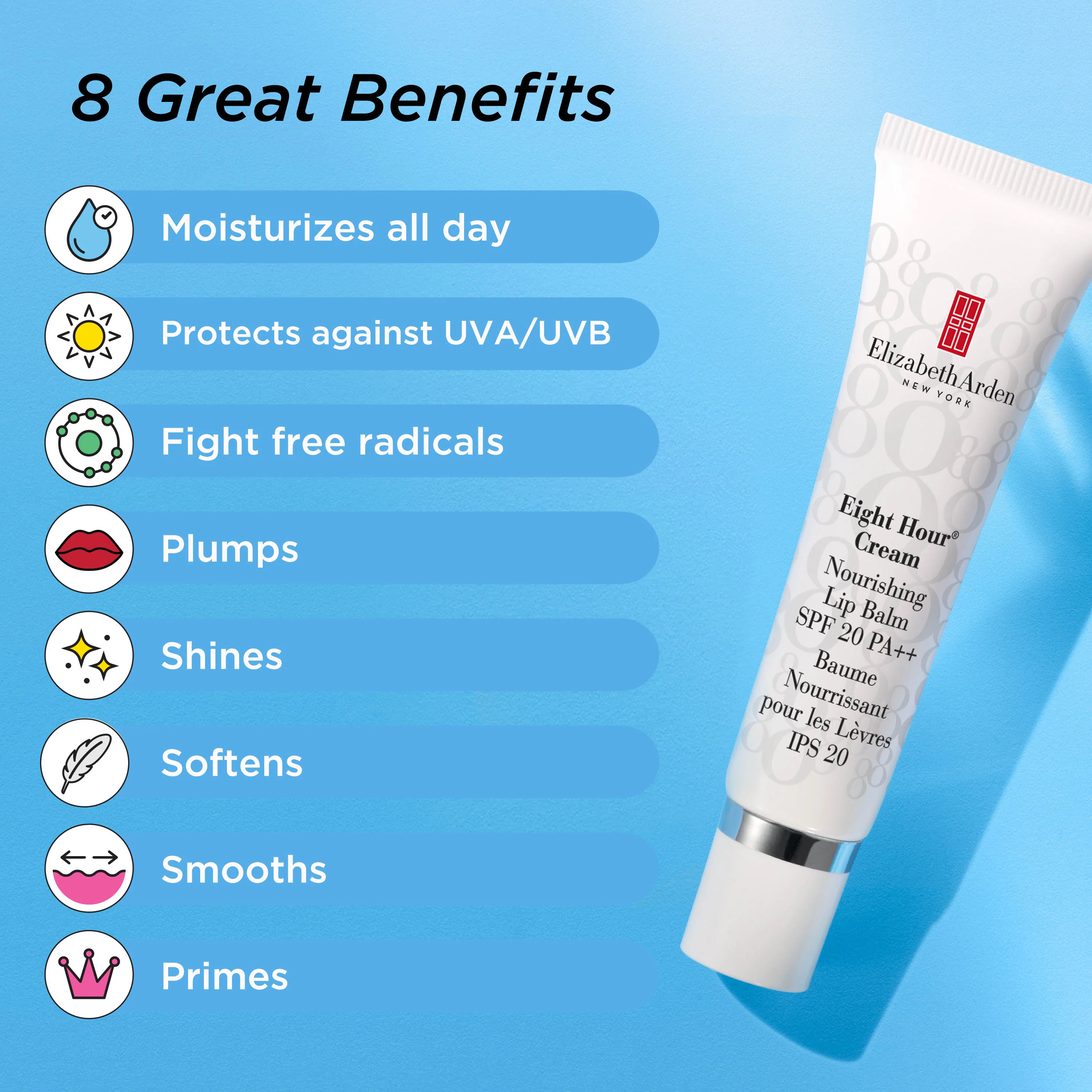 Eight Hour® Cream Nourishing Lip Balm SPF 20 - Image 9