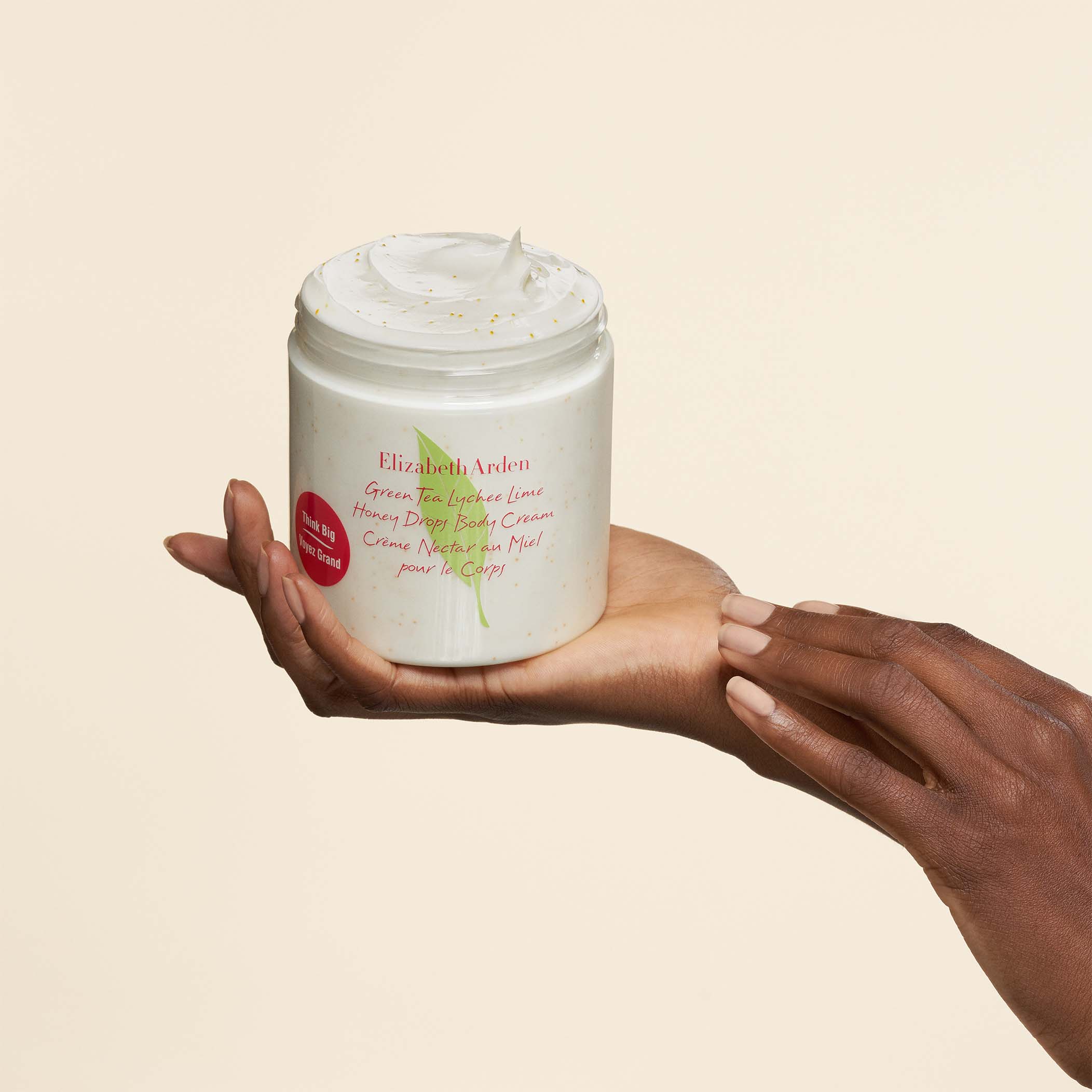 Green Tea Lychee Lime Honey Drops Body Cream - Image 3