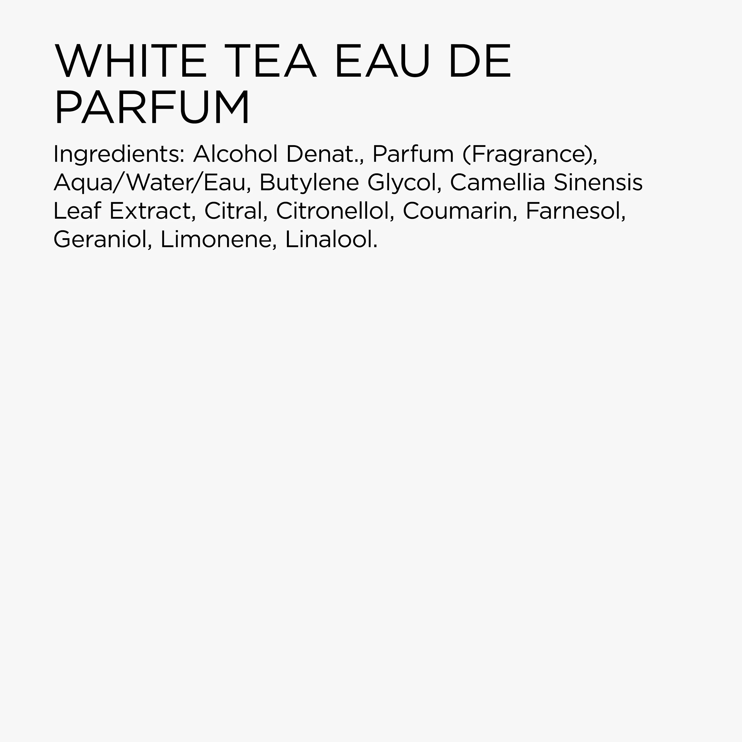 White Tea Eau de Parfum 2-Piece Gift Set, 100ml - Image 8