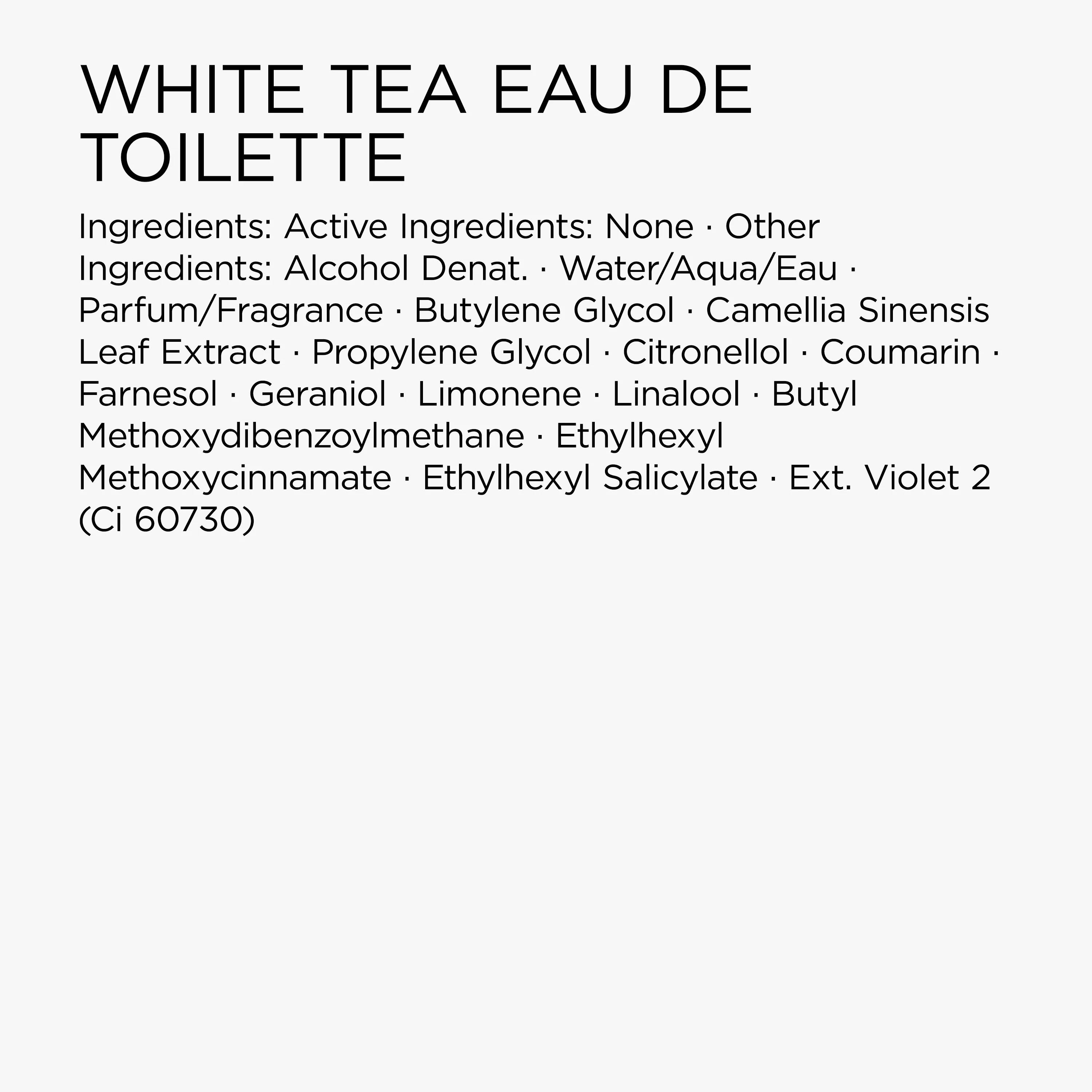 White Tea Eau de Toilette 2-Piece Gift Set, 100ml - Image 8